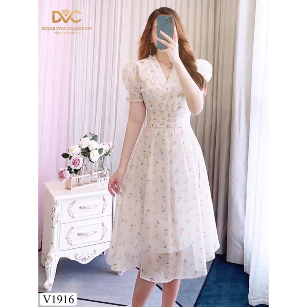 White Floral Dress